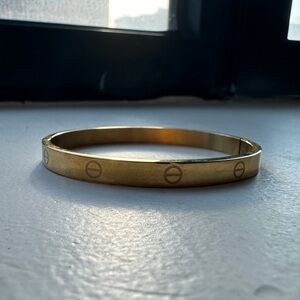Inspired Gold Toned Bracelet